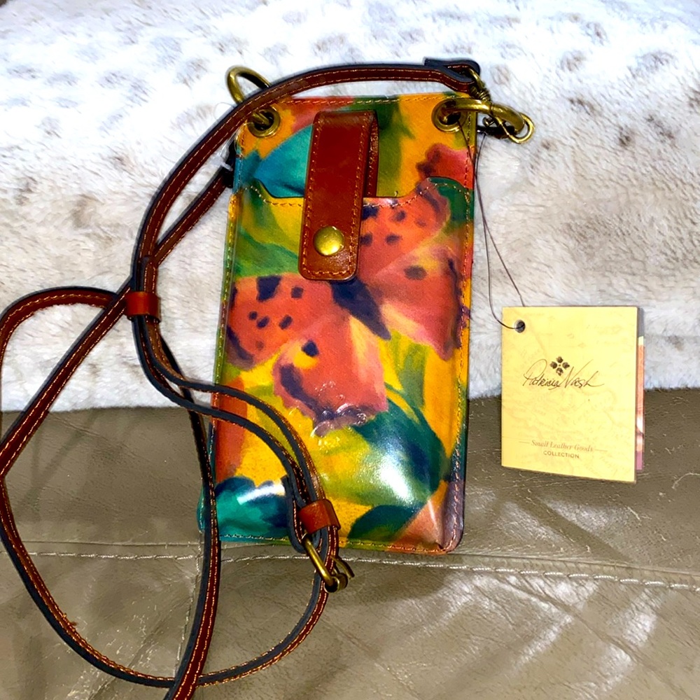 Travel-ready crossbody phone wallet